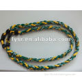 Customized weave titanium necklace for baseball